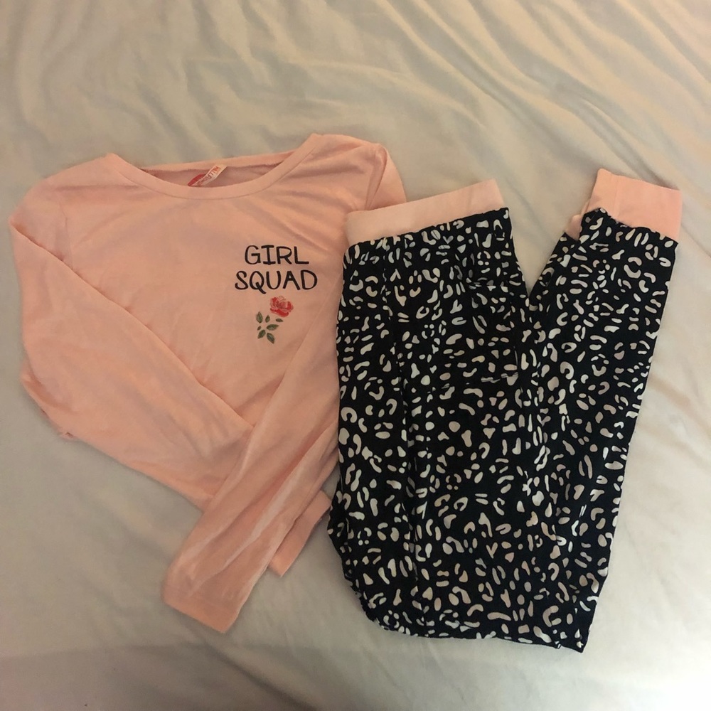 Girl squad pajama set